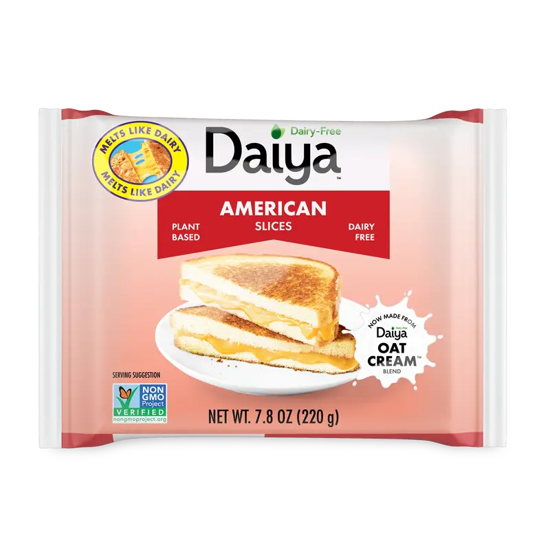 Daiya Plant-Based American-Style Slices – Vegan Cheese, 220G 1
