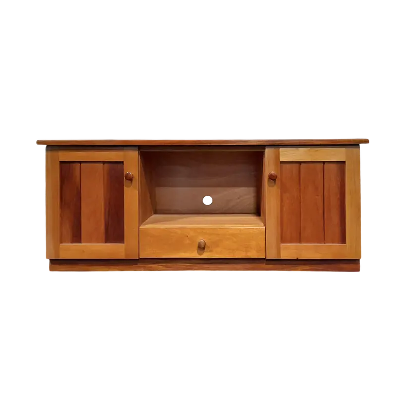 Diamex Mahogany-Finish Tv Cabinet – 1500 Mm L × 400 Mm W × 500 Mm H 1