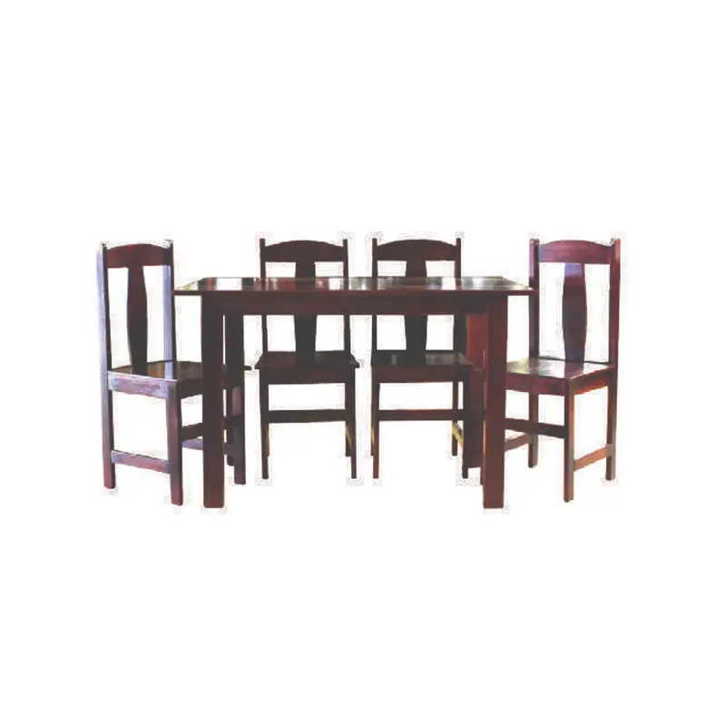 Diamex Wooden Dining Set – 5-Piece, Table Dimensions: 1210 X 81 X 76Cm 1