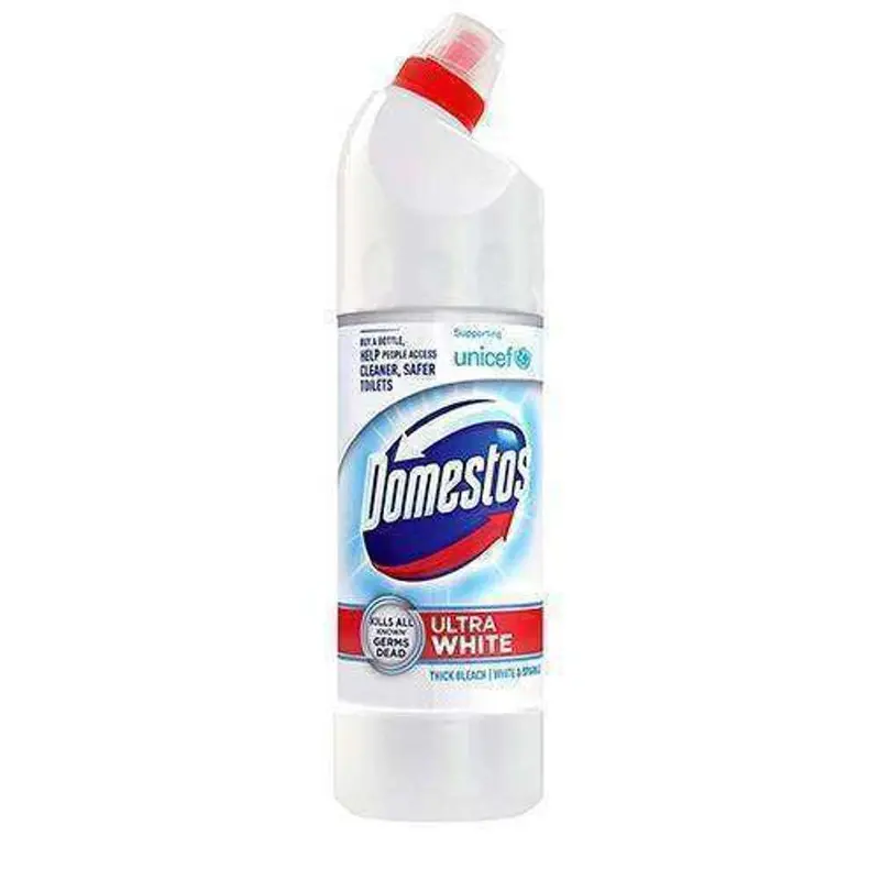 Domestos Toilet Bowl Cleaner – White/Pink & Sparkle Formula, 750 Ml 1
