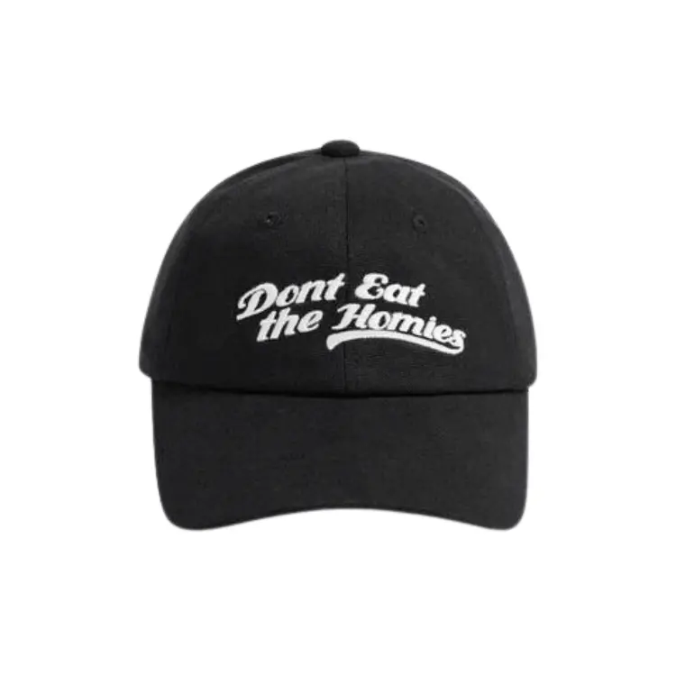 Don'T Eat The Homies Adjustable Baseball Cap – Classic Black 1