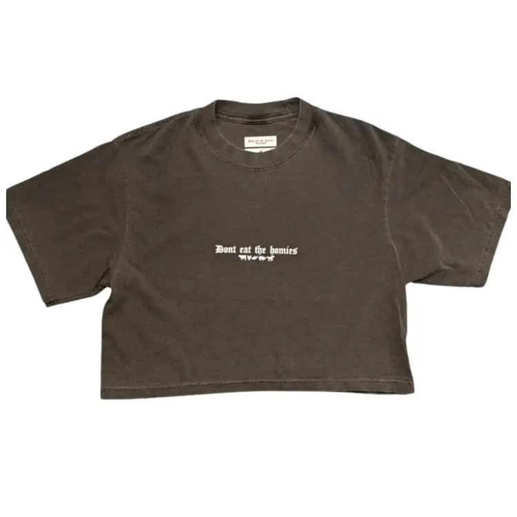 Don’T Eat The Homies ‘Cropped Og’ Short-Sleeve T-Shirt 1