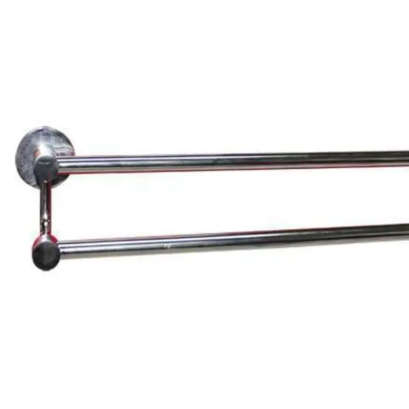Double Towel Rail – 580Mm Stainless Steel Wall Bar 1