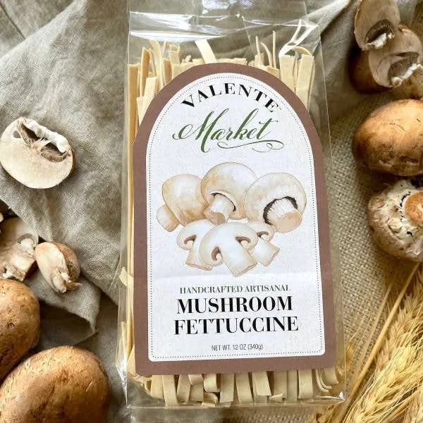 Earthy Mushroom Fettuccine 1