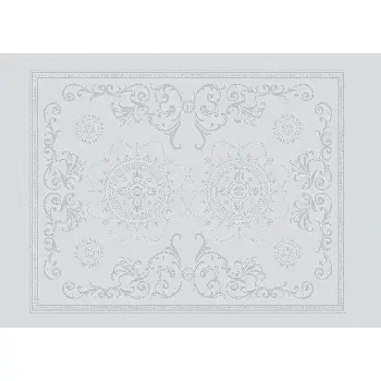 Eloise Diamant Green Stain-Resistant Cotton Placemats (Set Of 4) 1