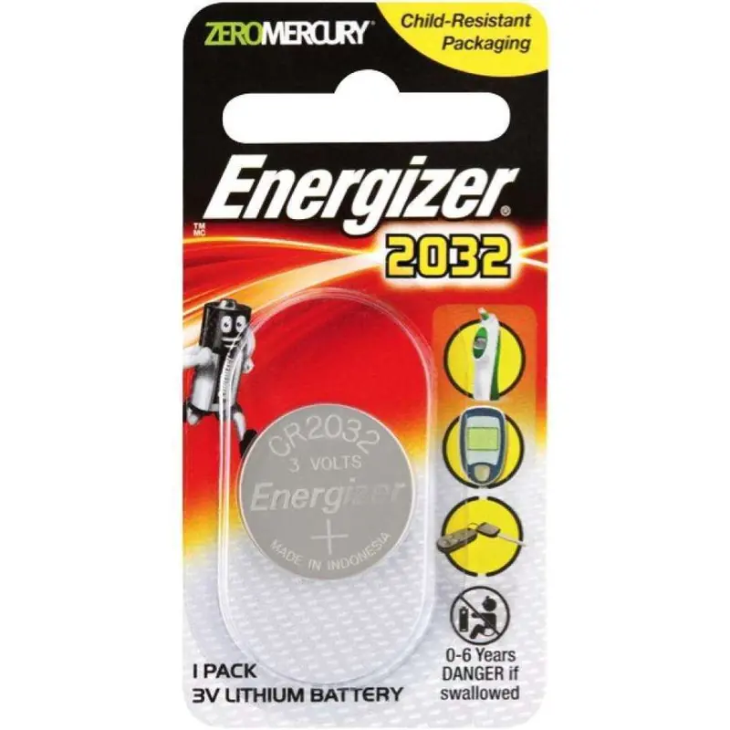 Energizer Max Ecr2032 3V Lithium Coin Cell Battery 1