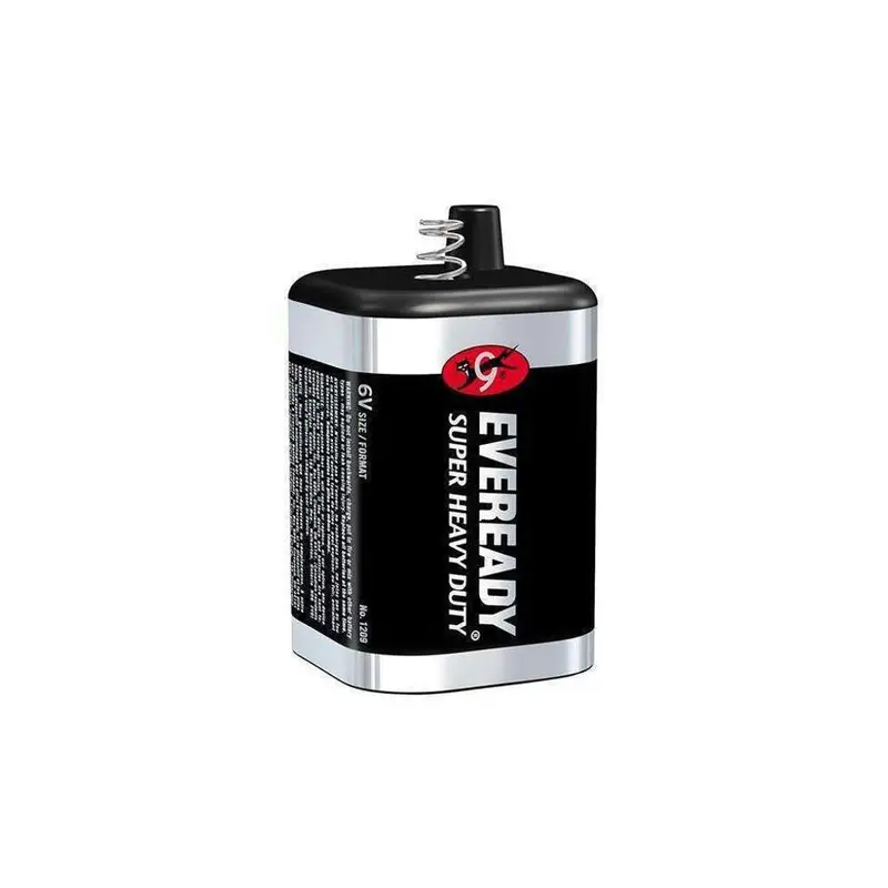 Eveready 6V Alkaline Battery – Black Cylindrical Power Cell 1