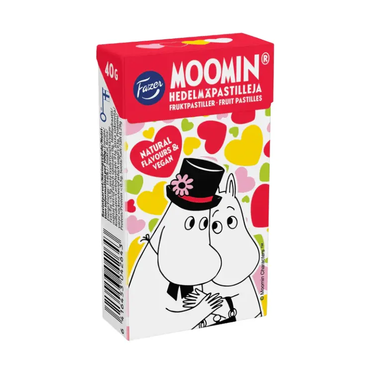 Fazer Moomin Fruit Pastilles Candy – 40G 1
