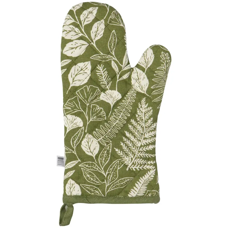 Fern & Frond Textured Oven Mitt 1