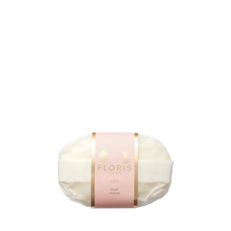 Floris London Lily Floral Bar Soap – 100G Premium Bathing Experience 1