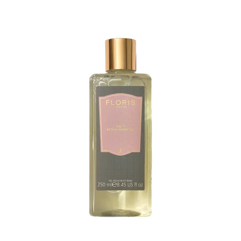 Floris London Lily Shower Gel – 250Ml Delicate Floral Cleansing Gel 1