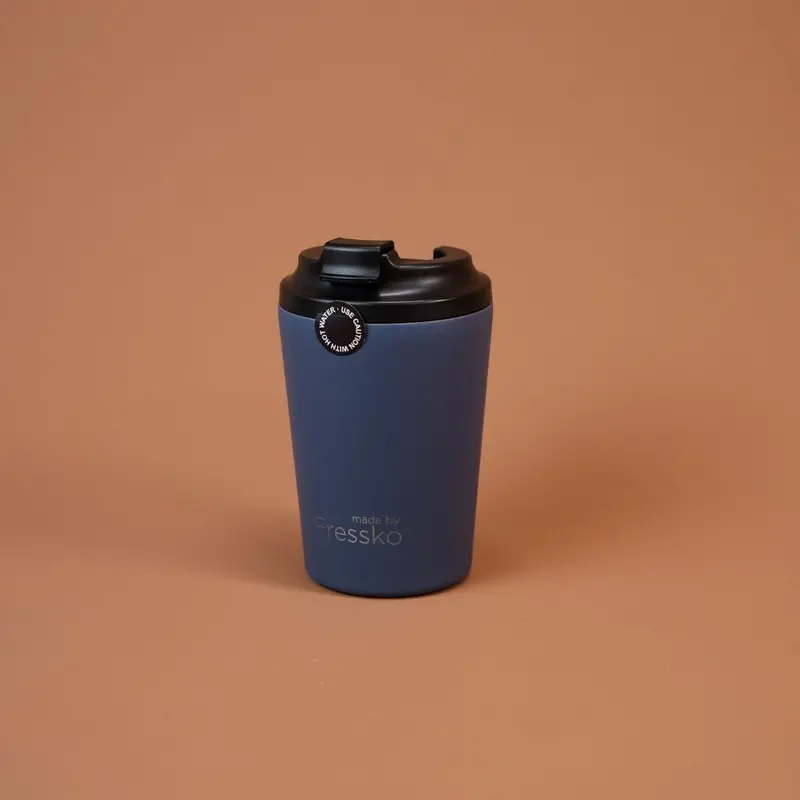 Fressko Denim-Style Reusable 12Oz Cafe Cup 1
