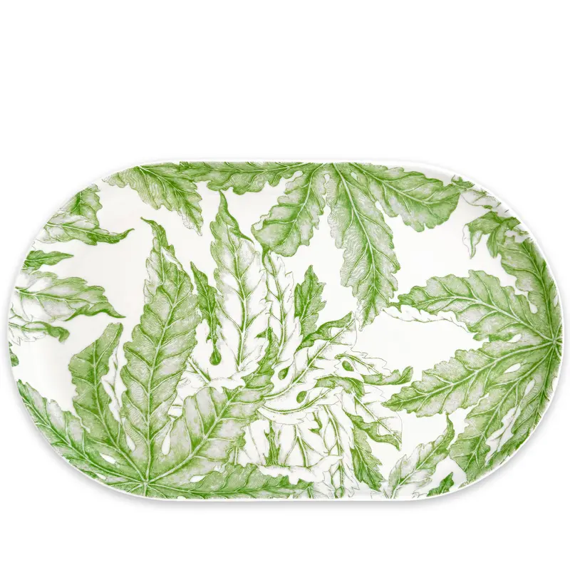 Freya Large Oval Coupe Platter For Modern Tablescapes 1
