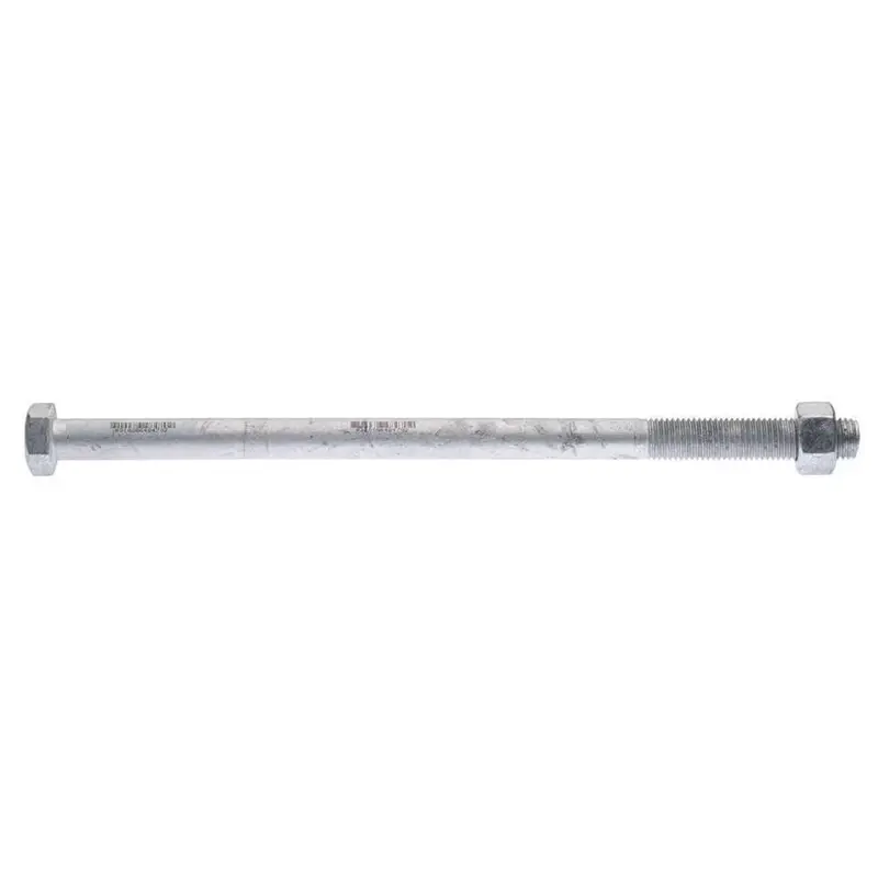 Galvanized Hex Bolt And Nut Assembly M16 × 300 Mm 1