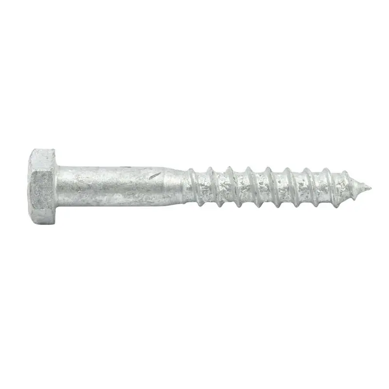 Galvanized M10 × 75 Mm Coach Screw For Medium-Load Applications 1