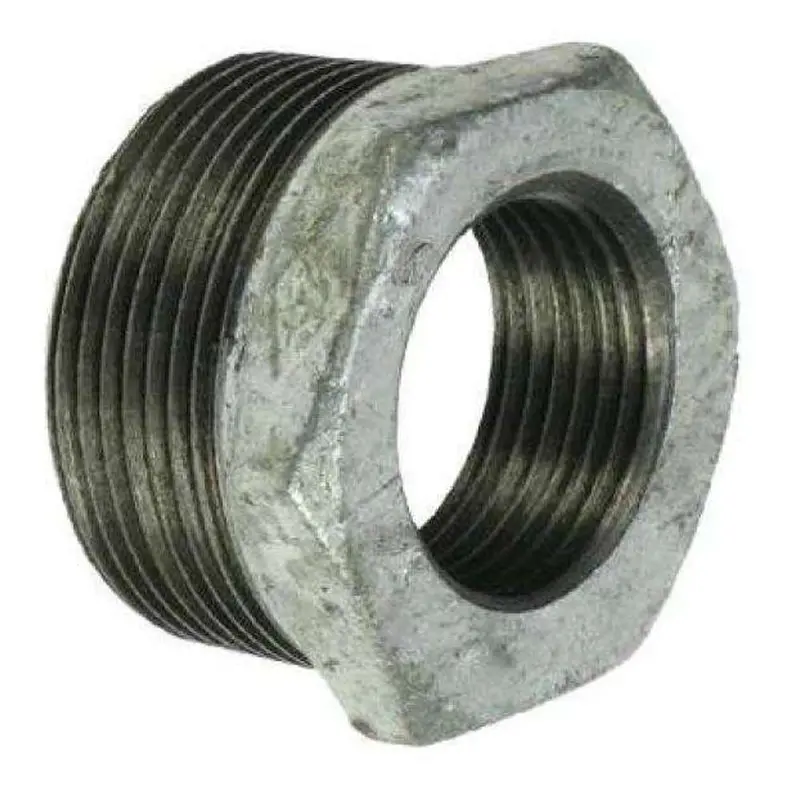 Galvanized Reducing Bushing – 2 Inch To 1 Inch, A-Grade 1