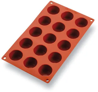 Gastroflex Gn 1/3 Silicone Mould Tray – 325×176 Mm, 15 Mini Muffin Cups (4.5 Cm Diameter) 1