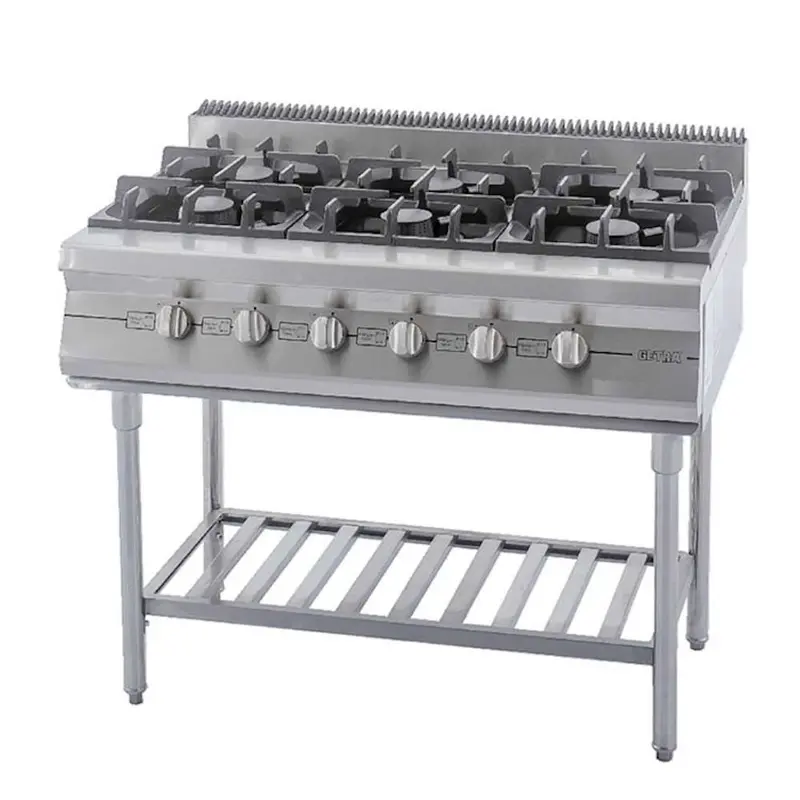 Getra Commercial Open-Flame Gas Burner – 105Cm × 80Cm 1