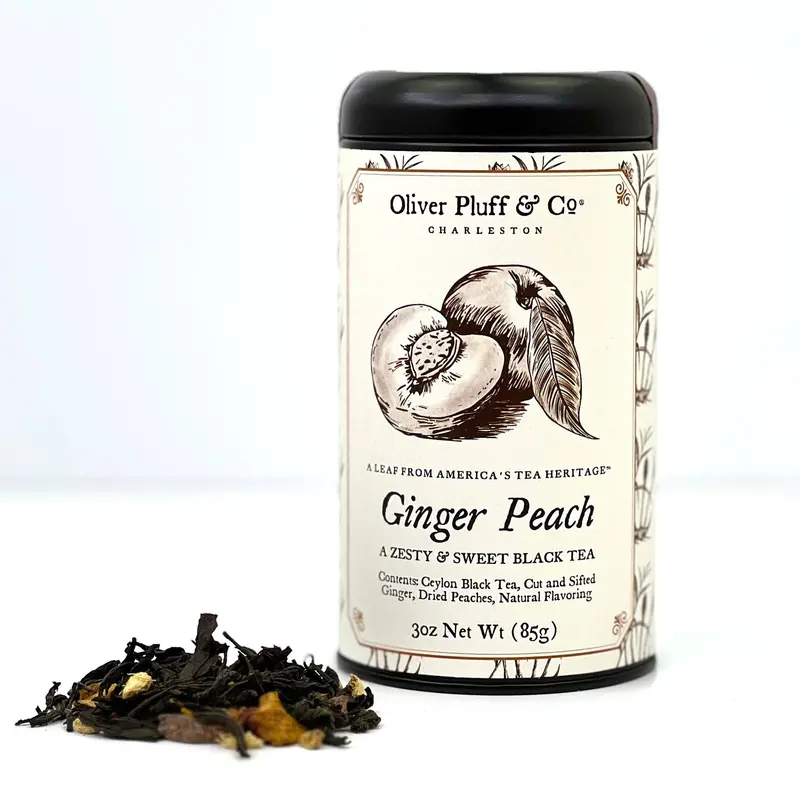Ginger Peach Loose-Leaf Tea In Signature Tin 1