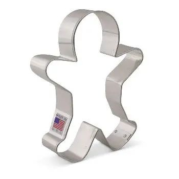 Gingerbread Man Shaped Cookie Cutter – Classic Holiday Baking Tool 1