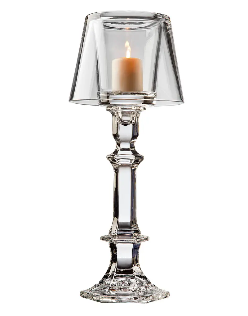 Godinger Villa Marca Votive Lamp – Clear Glass Candle Holder 1