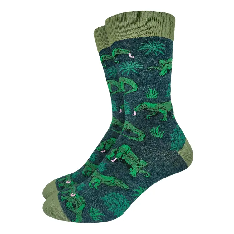 Good Luck Sock Komodo Dragon Design Socks 1
