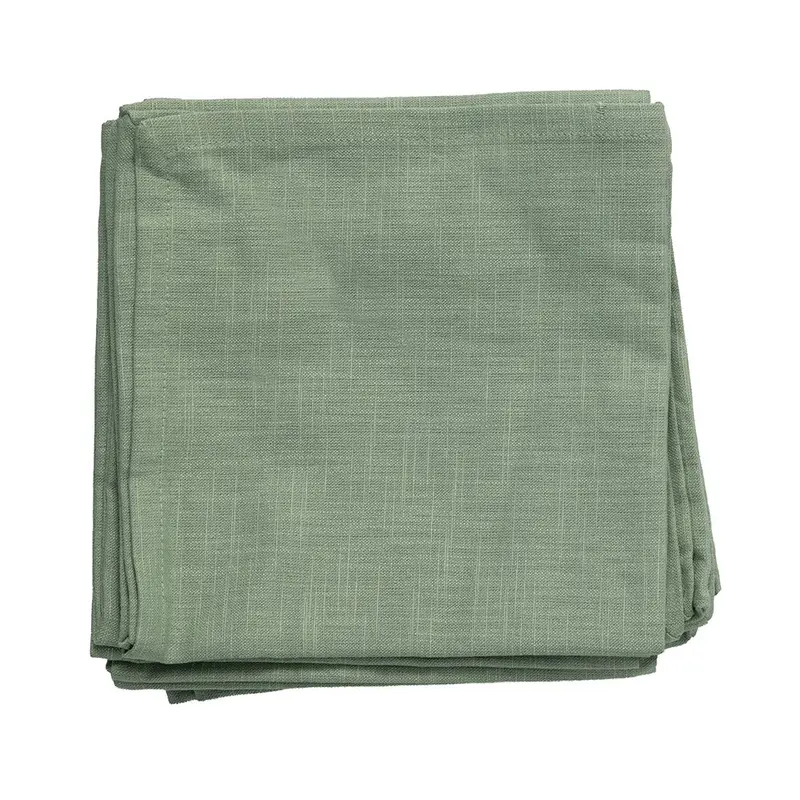 Green Herringbone Weave Napkin 1