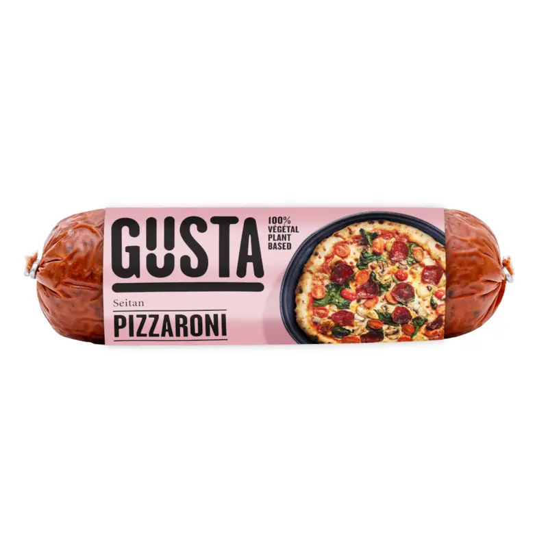 Gusta Pizzaroni Seitan Snack Stick – 200 G 1