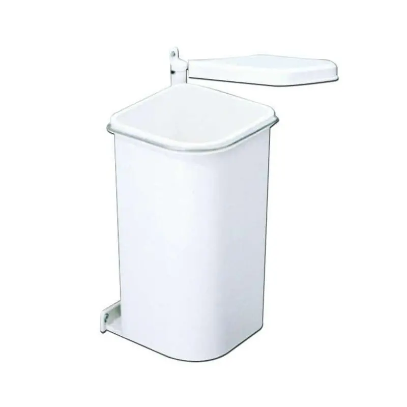 Häfele Door-Mounted Slim Waste Bin – 5 L White Pvc, Designed For 300 Mm Cabinets (310 X 175 Mm) 1