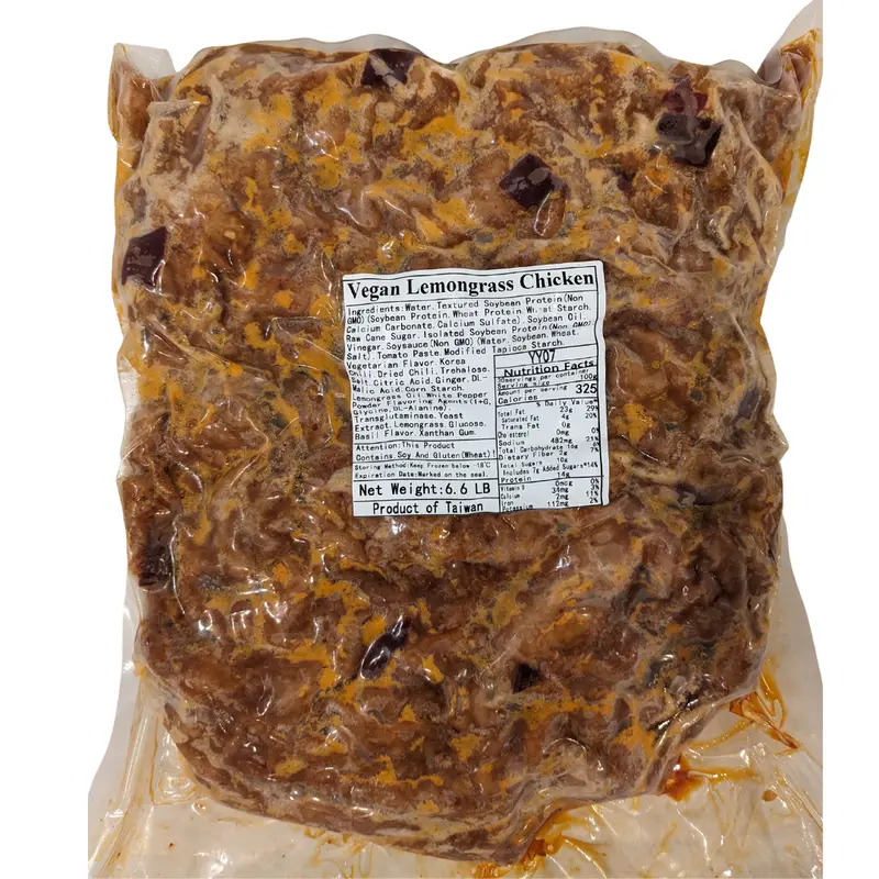Happy Veggie World Lemongrass Chick'N – Food Service (3Kg) 1