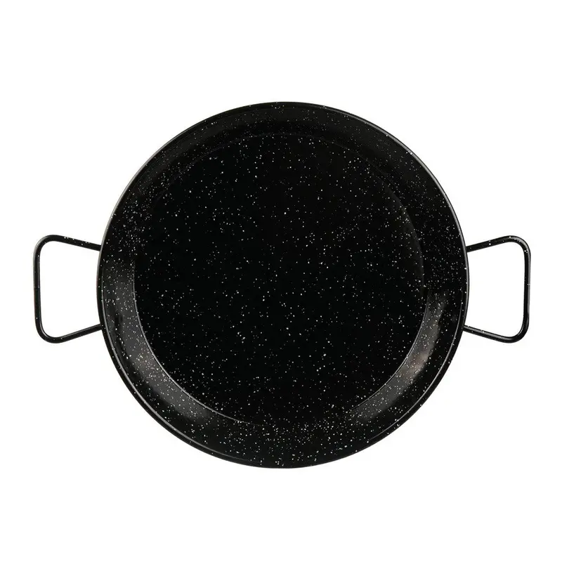 Heavy-Duty Enamel-Coated Paella Pan – 36 Cm 1