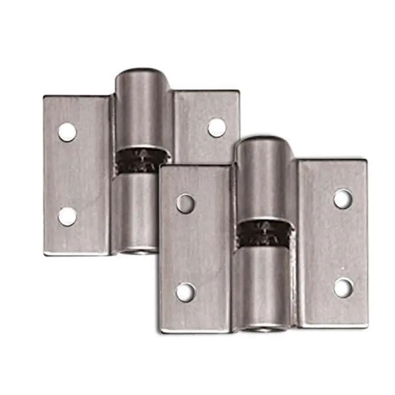 Heavy-Duty Stainless Steel Toilet Partition Hinge – 69 × 74 Mm (Grade 304) 1