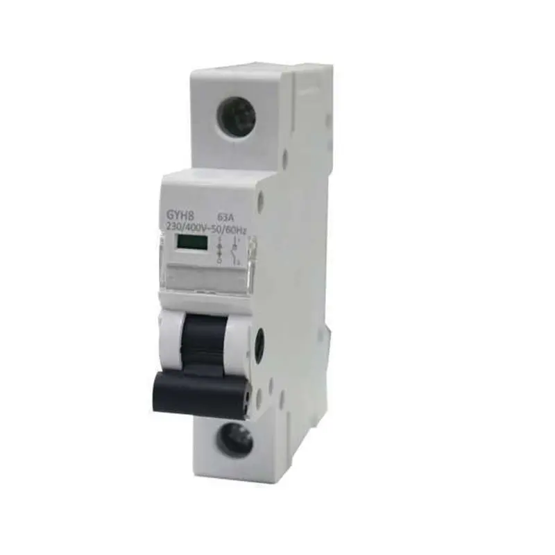 Hem 63A Din-Rail Mounted Single-Pole Main Isolation Switch 1