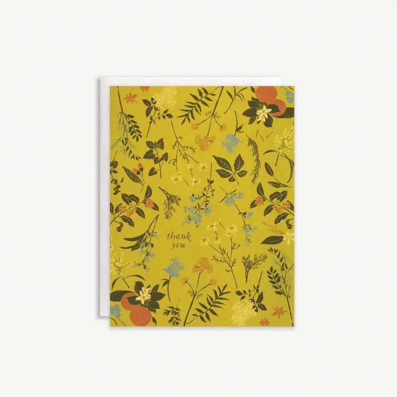 Herbal Tea Inspired Greeting Card Set – 8 Artistic Designs 1
