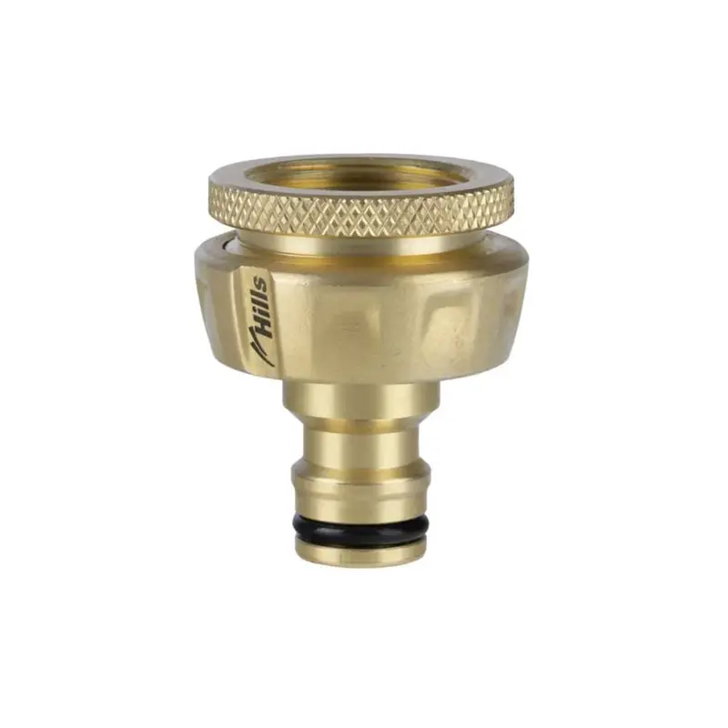 Hills 12Mm Brass Hose Fitting Kit – 3-Piece Durable Connector Set 1