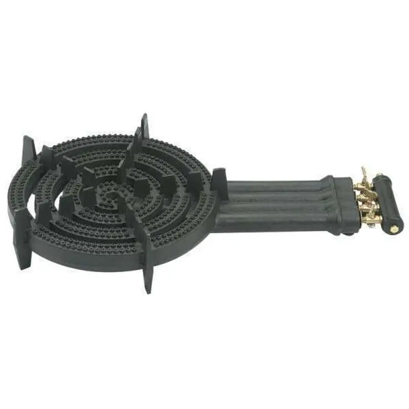 Home Basics 4-Burner Cast Iron Stove – Single Base Design (Pack Of 2) 1