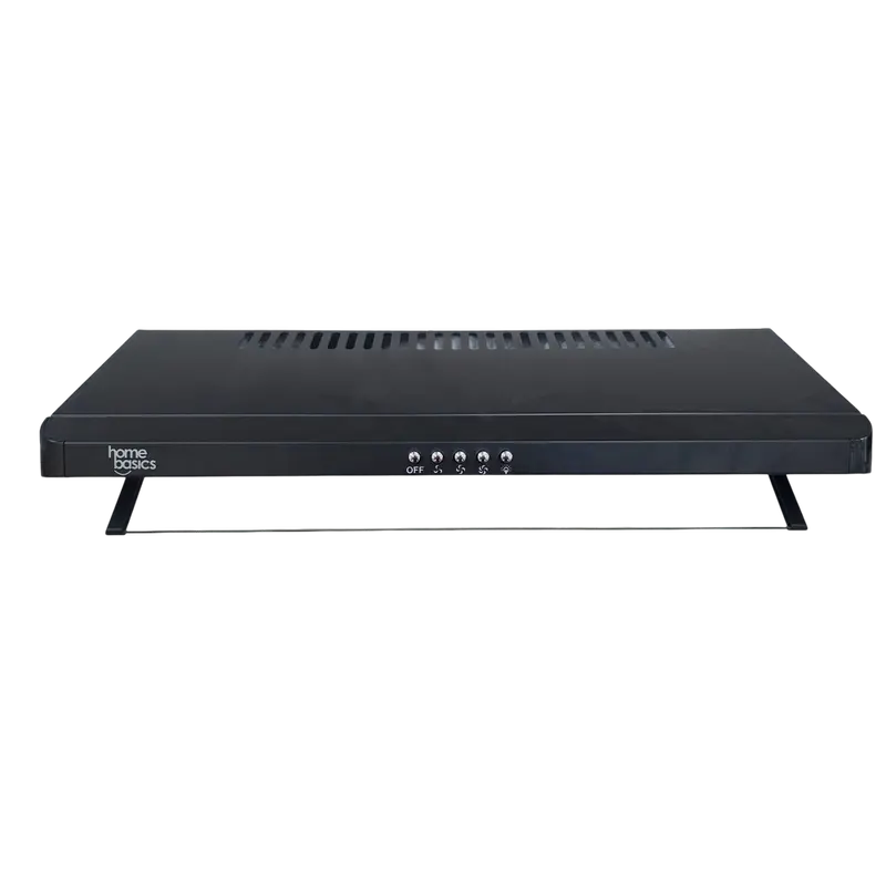 Home Basics 60Cm Matte Black Range Hood 1