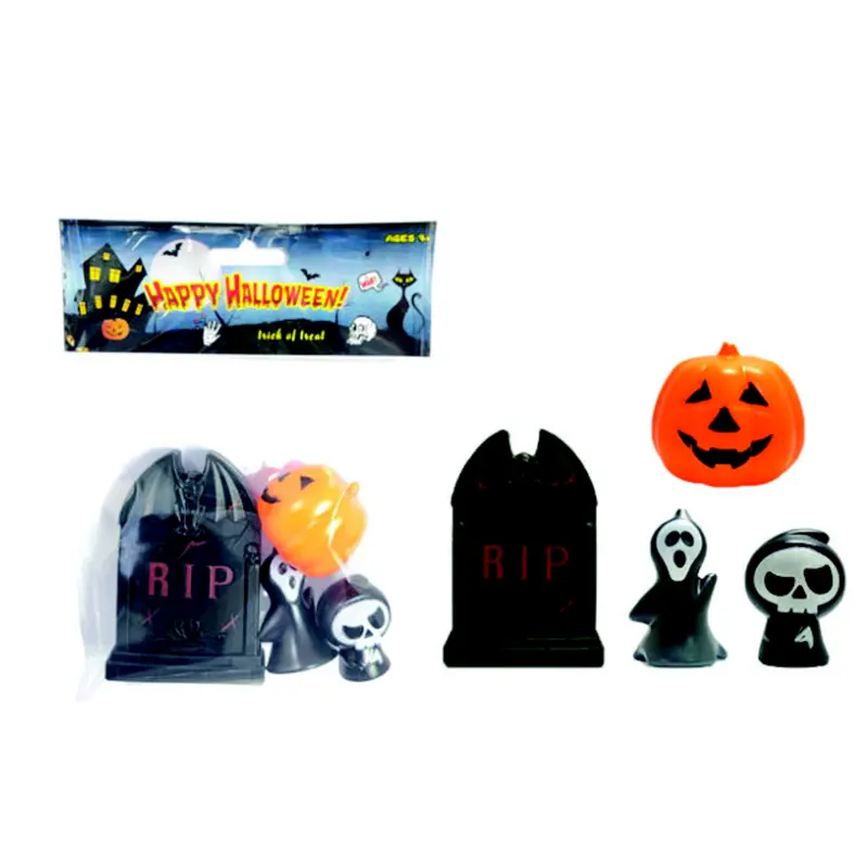 Huada Halloween Decoration Set – 18 Cm × 14 Cm Themed Assortment 1