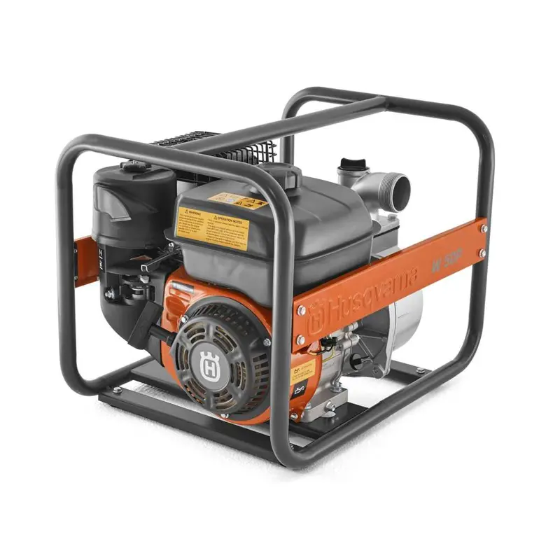 Husqvarna W50P Portable Water Pump – 5.0 Hp, 2-Inch Suction/Discharge 1