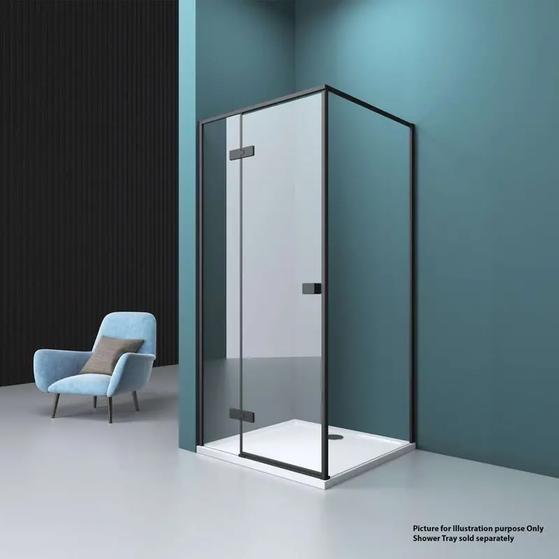 Inox Loen Rectangular Walk-In Shower Enclosure – 1200×800×1950Mm 1