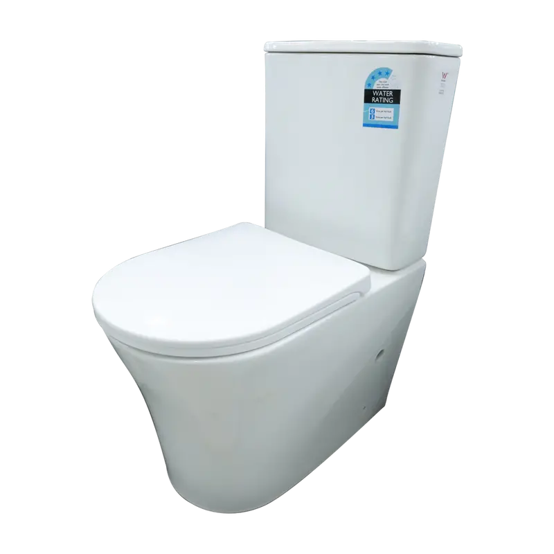 Inox Sigma White Toilet Suite – P-Trap Outlet, 180Mm Rough-In 1