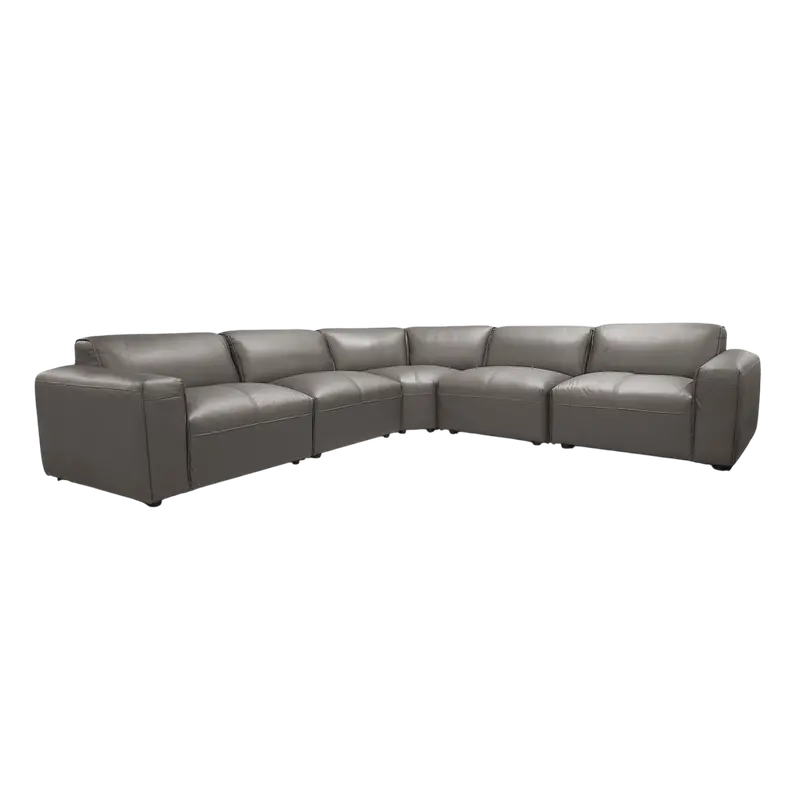 Isella Evry 5-Seater Full Leather Corner Sofa Set – Model #7061 1