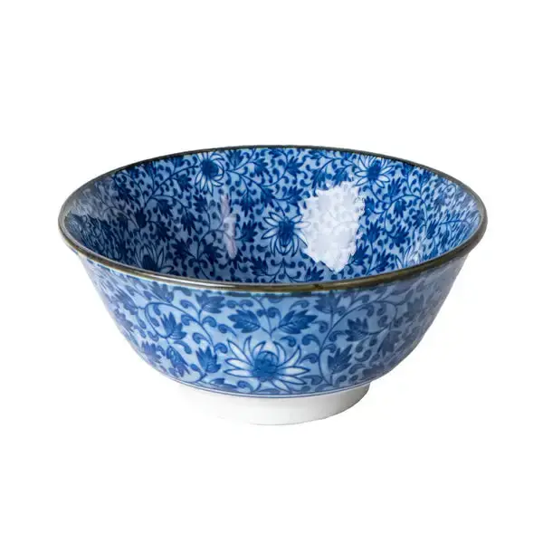 Kusabana Karakusa 19Oz Porcelain Tayo Medium Bowl 1