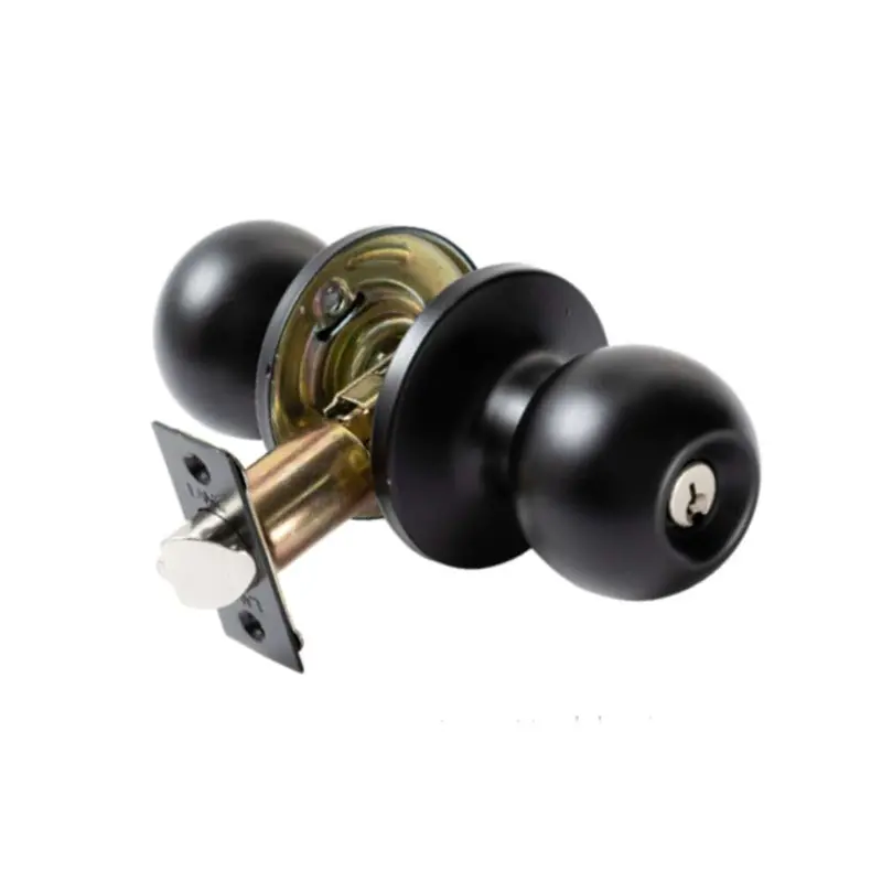 Lane Bala Matte Black Entrance Door Set 1
