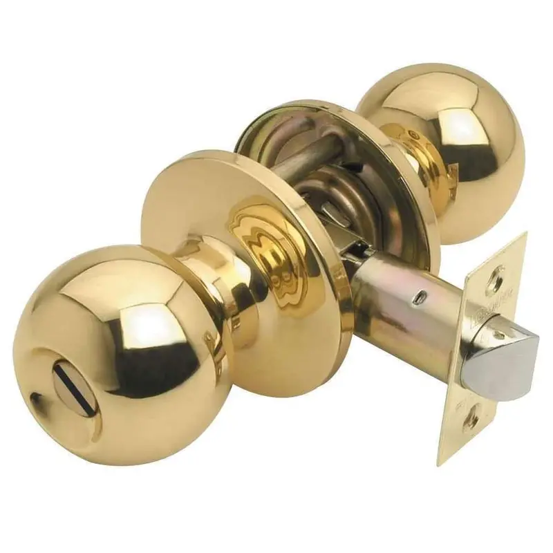 Lane Bala Privacy Door Set – Pb Finish 1
