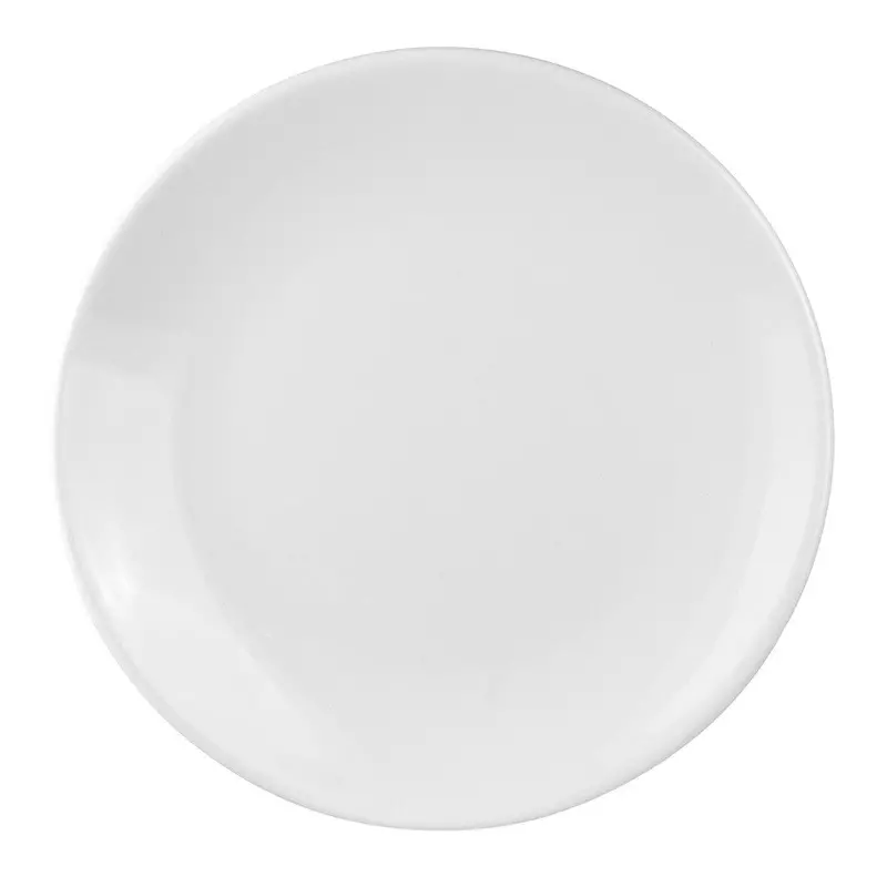 Large Round Melamine Coupe Plate 1