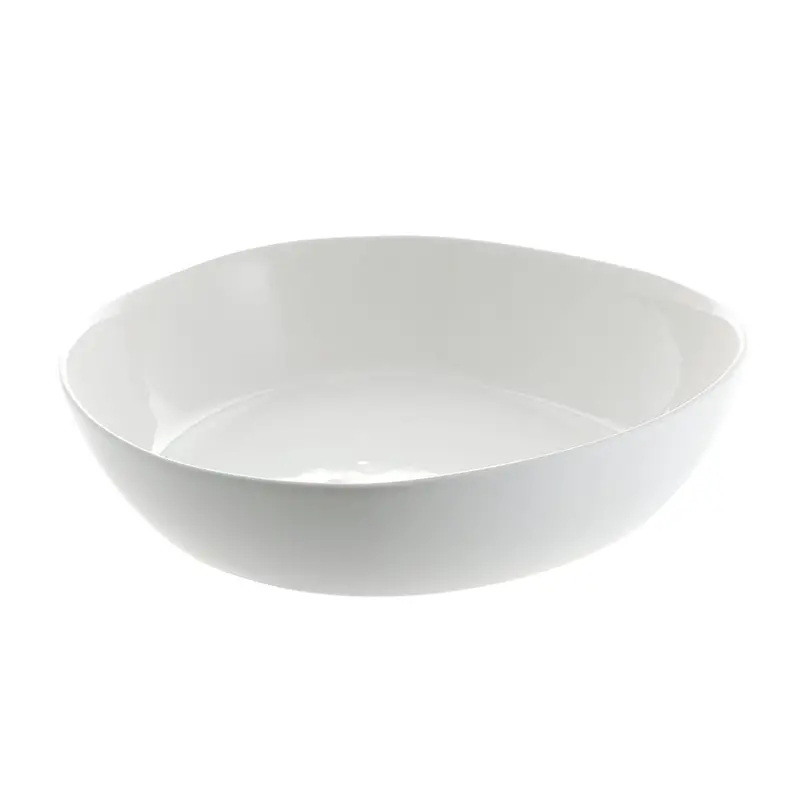 Large White Capa Ceramic Bowl 1