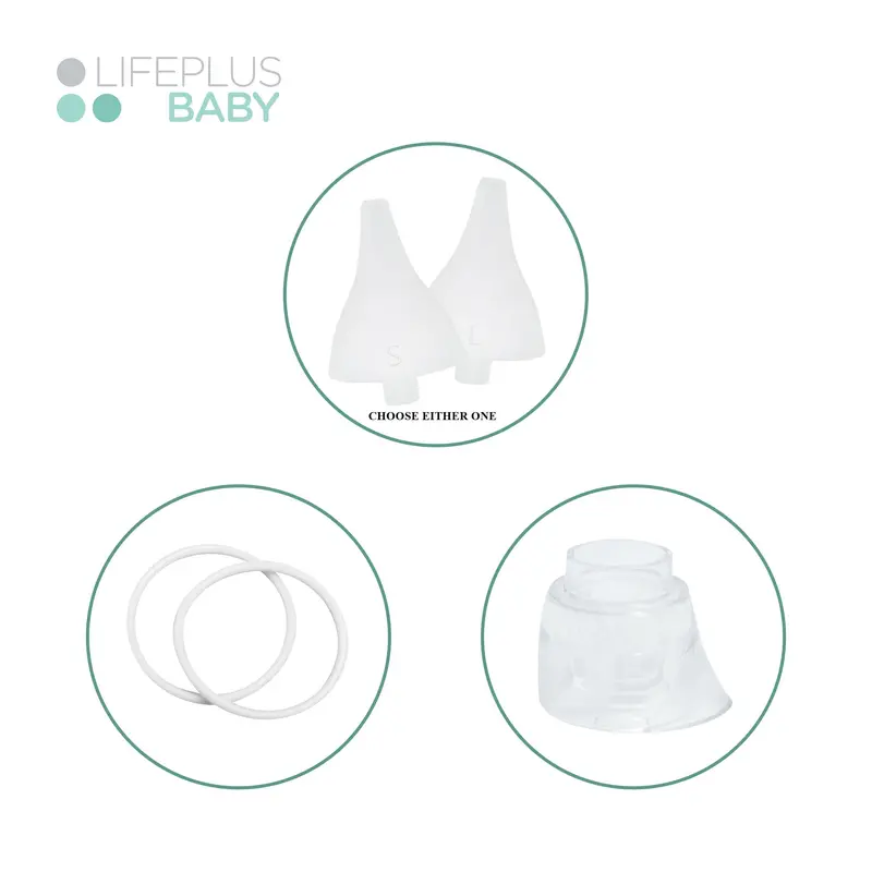 Lifeplusbaby Breast Pump Replacement Accessory Kit 1