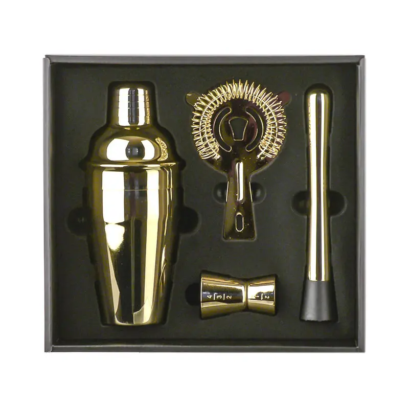 Light Gold Cocktail Mixing Set 1