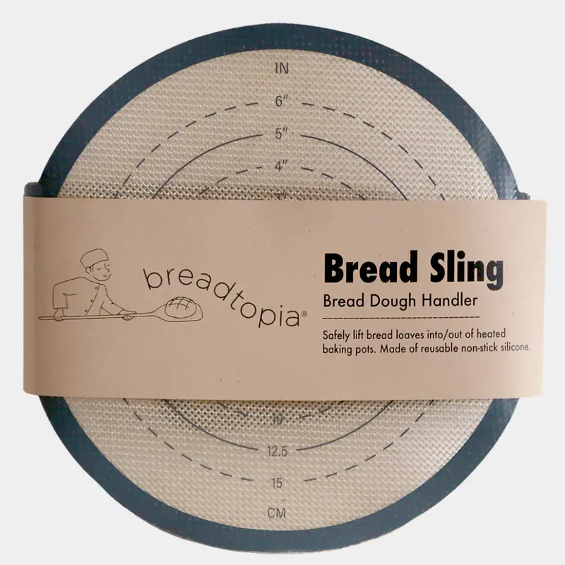 Linen Bread Dough Sling – Proofing & Transfer Aid 1